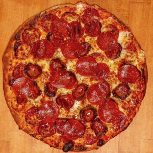 Loaded Pepperoni pizza